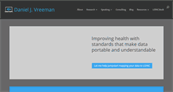 Desktop Screenshot of danielvreeman.com